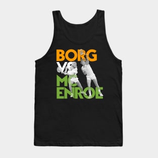 Borg Vs. McEnroe // Retro Tennis Icons Tank Top